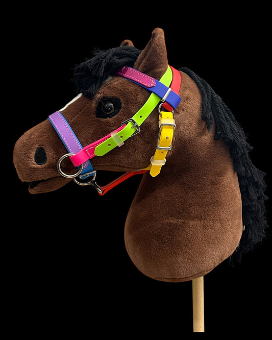 Hobby Horse, Hobby Horse Bridle, Hobby Horse Bitless Bridle, Hobby Horse BioThane Bridle