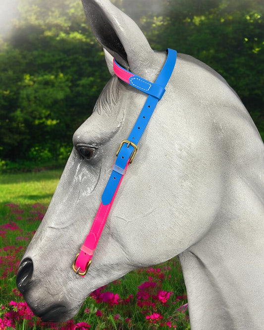 One Ear BioThane®️ Headstall - Design your own